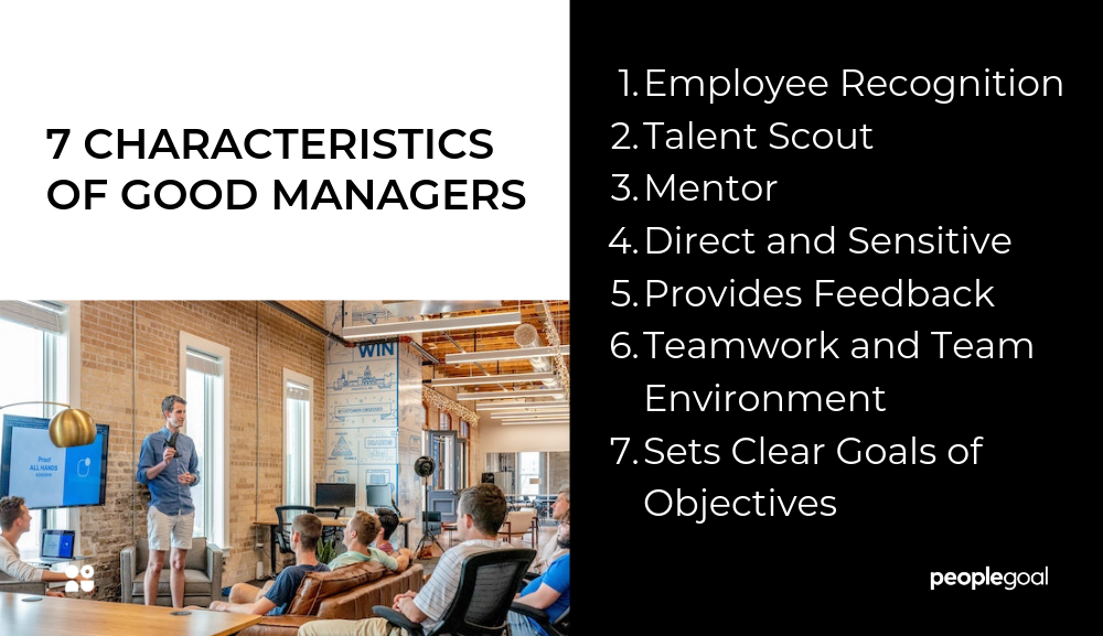 7 Characteristics of a good manager