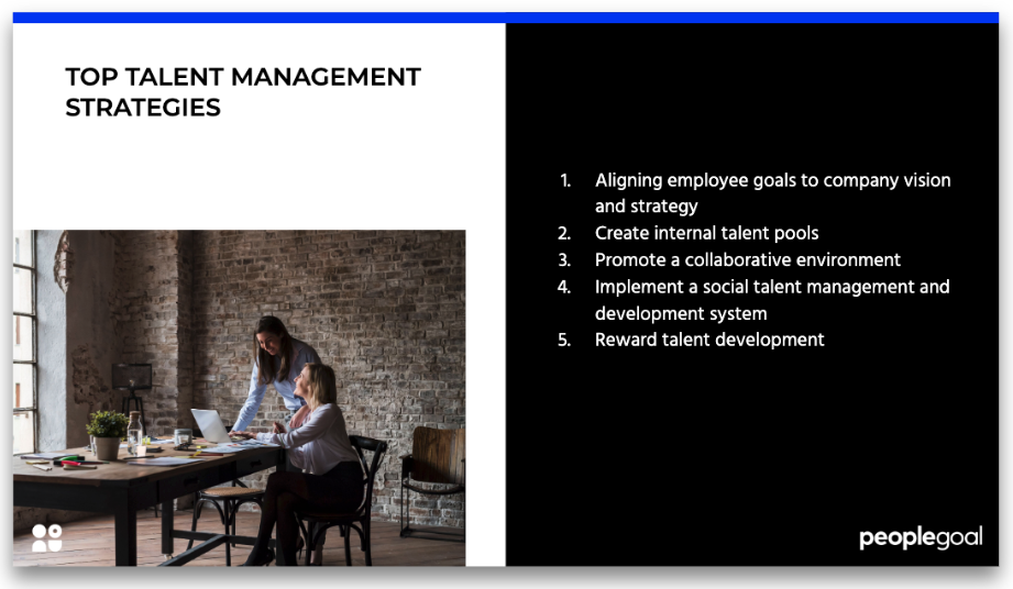 Talent management strategies