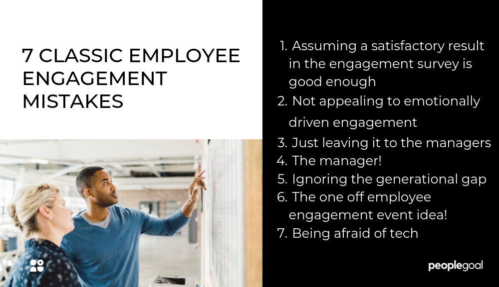 employee engagement mistakes