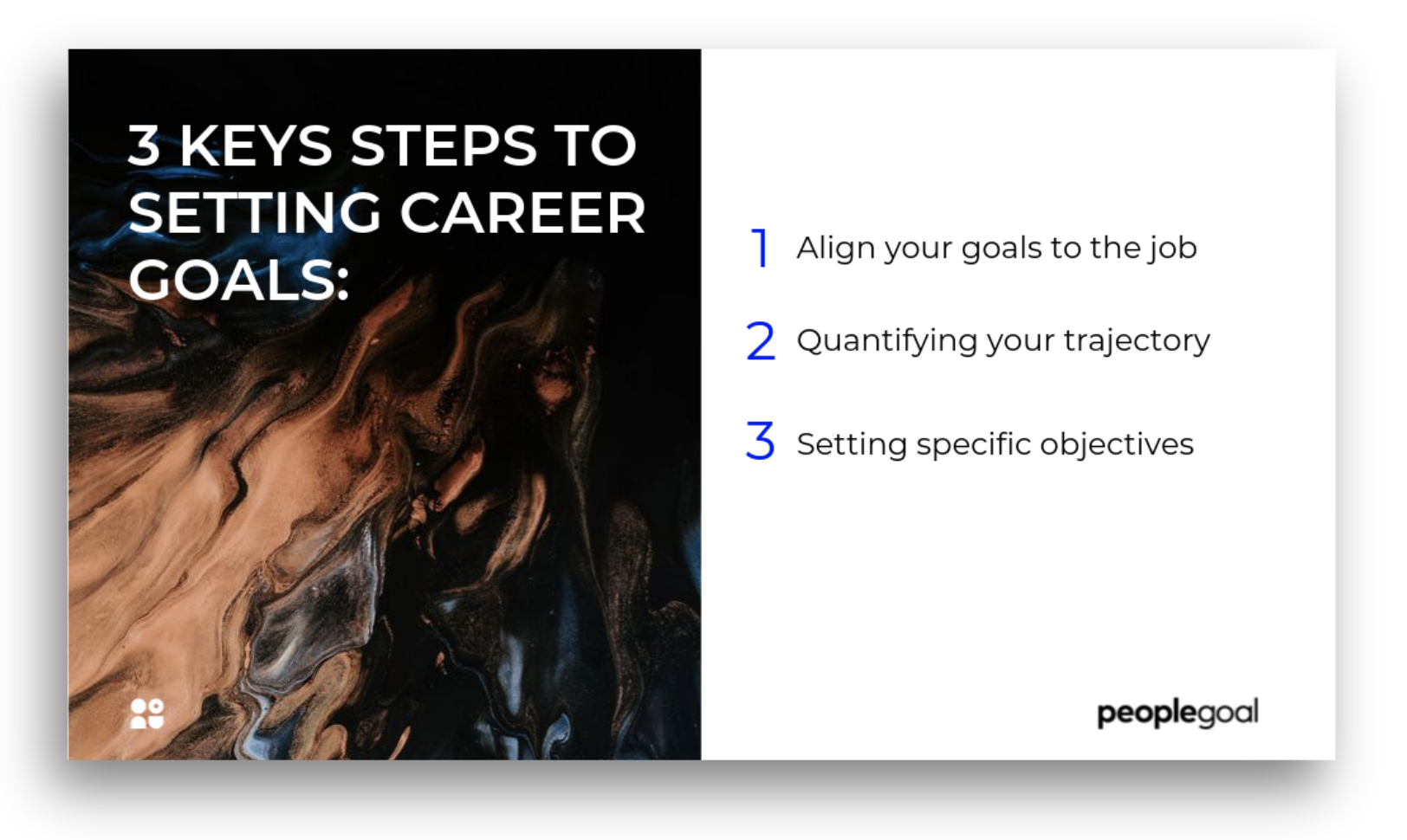 3 key steps to setting career goals